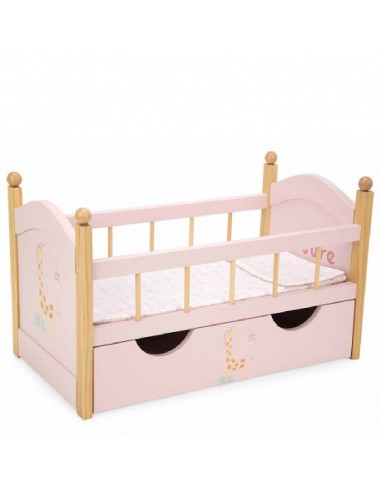 CAMA CON CAJON MADERA NATURE