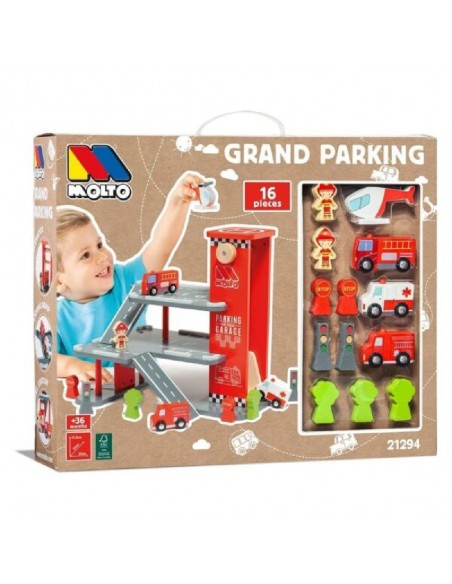 PARKING MADERA BOMBEROS MOLTO