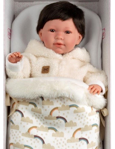 MUÑECA MIMI LLORONA SAQUITO 42CMS