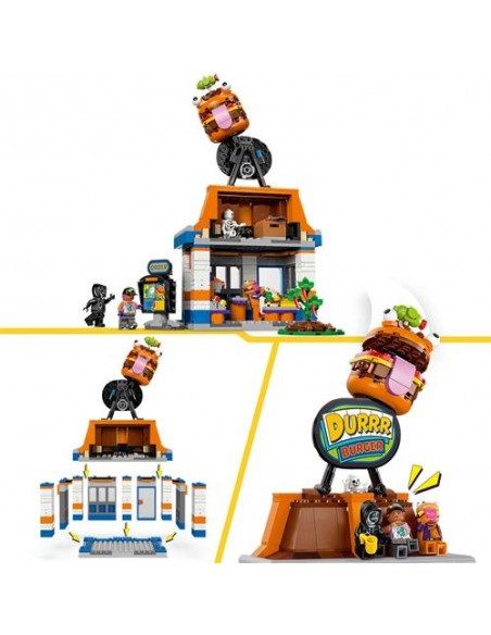 LEGO FORTNITE RESTAURANTE HAMBURRRGUESA 77076