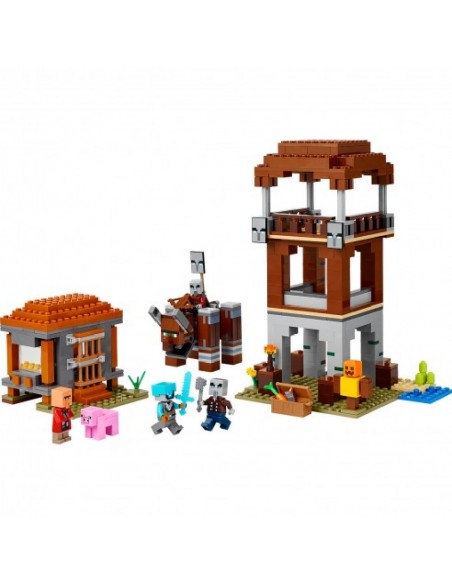 LEGO MINECRAFT PUESTO SAQUEADORES Y DEVASTADOR