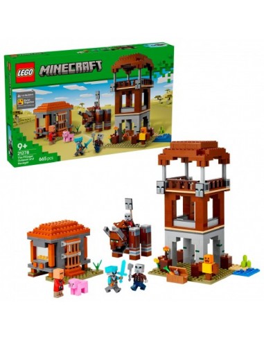 LEGO MINECRAFT PUESTO SAQUEADORES Y DEVASTADOR
