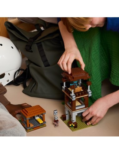 LEGO MINECRAFT PUESTO SAQUEADORES Y DEVASTADOR