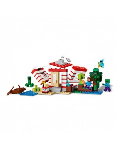 LEGO MINECRAFT CASA DINAMITA DE LA SELVA