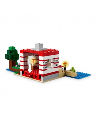 LEGO MINECRAFT CASA DINAMITA DE LA SELVA