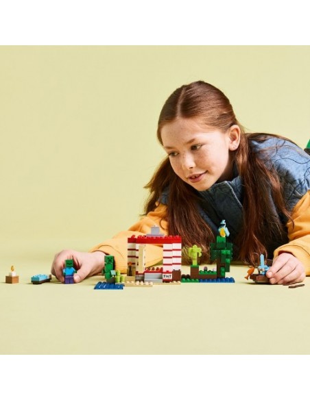 LEGO MINECRAFT CASA DINAMITA DE LA SELVA