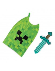 SET ESPADA MINECRAFT Y CAPA