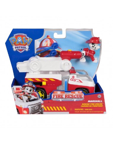 VEHICULO PAW PATROL RESCATE MARSHALL