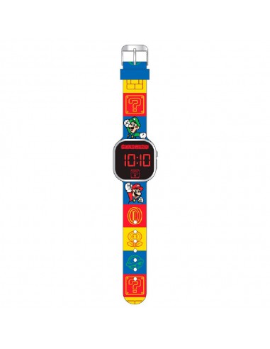 RELOJ LED SUPER MARIO BROS