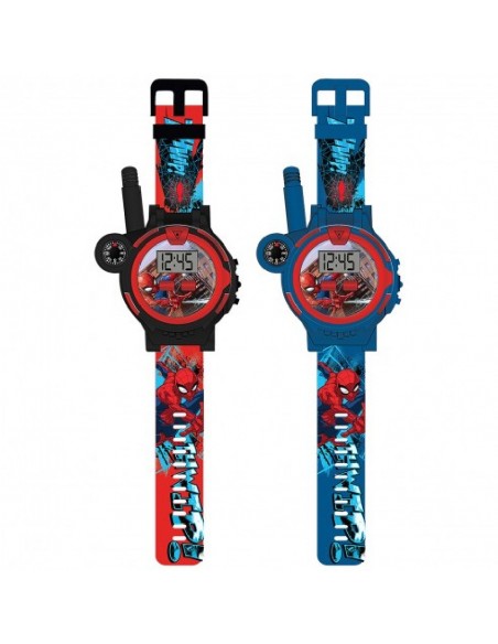 RELOJ WALKIE TALKIE 2 EN 1 SPIDERMAN