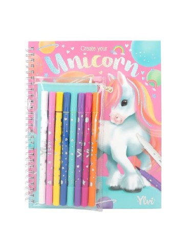 LIBRO COLOREAR CON COLORES TOP MODEL