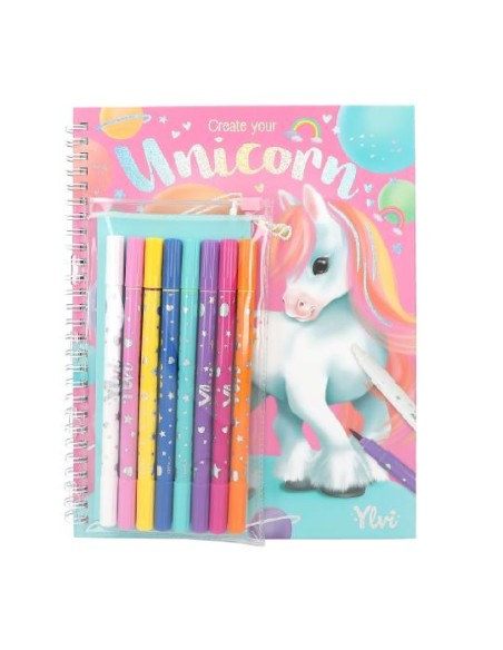 LIBRO COLOREAR CON COLORES TOP MODEL