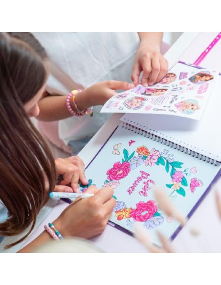 LIBRO COLOREAR LED Y SONIDO TOPMODEL