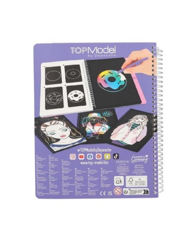 CUADERNO MAGIC SCRATCH TOP MODEL