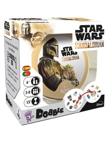JUEGO CARTAS DOBBLE MANDALORIAN STAR WARS