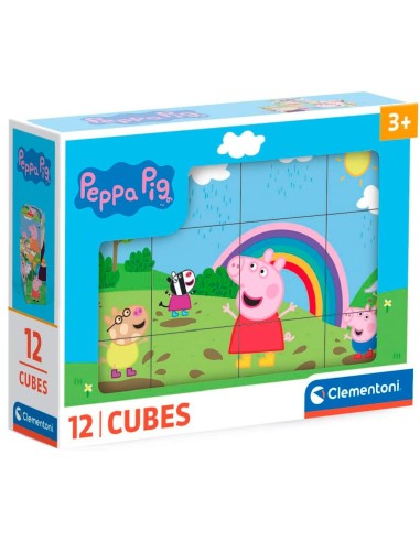 PACK 12-CUBOS PEPPA PIG