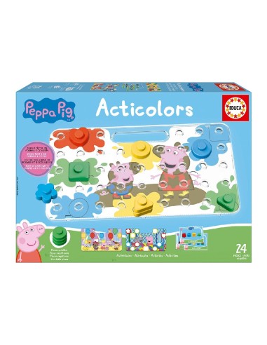 Juego educativo Acticolors Peppa Pig Educa