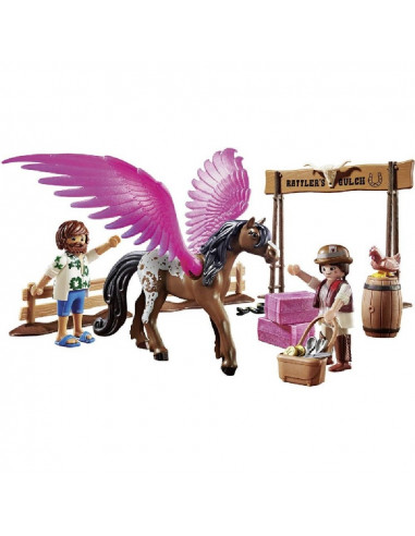 PLAYMOBIL CABALLO CON ALAS
