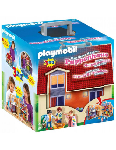 PLAYMOBIL MALETIN CASA MUÑECAS