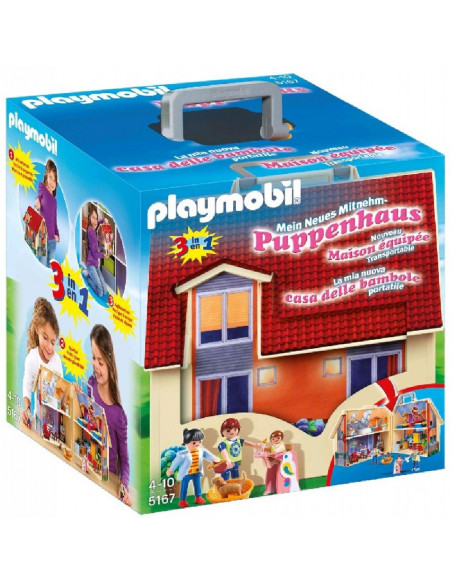 PLAYMOBIL MALETIN CASA MUÑECAS