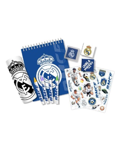 MALETIN 3D PAPELERIA REAL MADRID