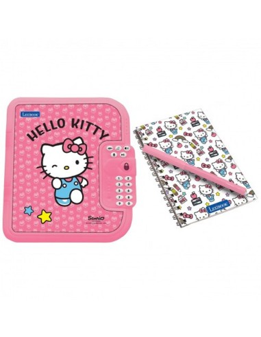 DIARIO ELECTRÓNICO INTERACTIVO HELLO KITTY SD50HK LEXIBOOK