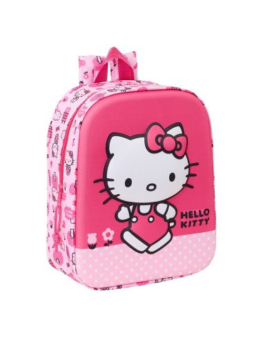 MOCHILA GUARDERIA 3D HELLO KITTY
