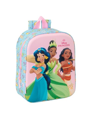 MOCHILA GUARDERIA 3D PRINCESAS