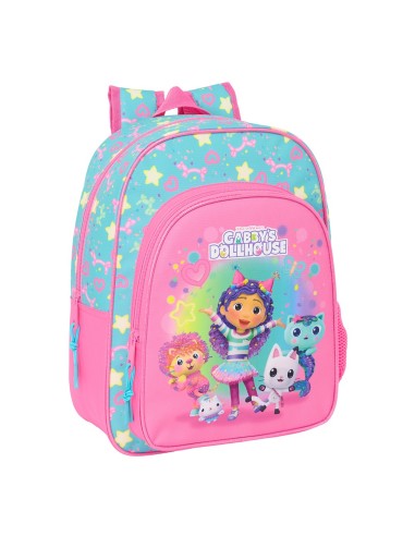 MOCHILA INFANTIL ADAPT.CARRO GABBY'S DOLLHOUSE "CONFETTI"