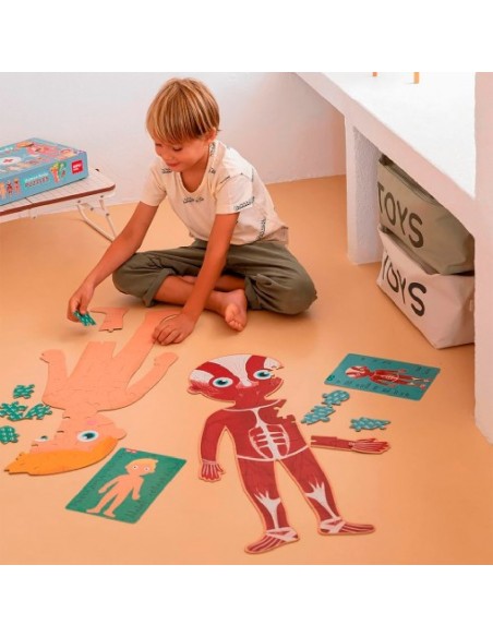 PUZZLE CUERPO HUMANO