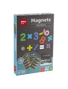 JUEGO MAGNETICO NUMEROS 51-PIEZAS.