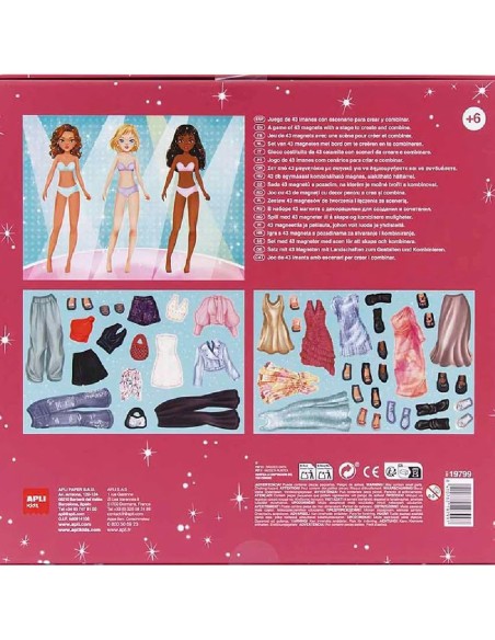 JUEGO MAGNETICO FASHION