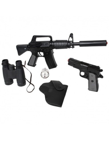 FUSIL Y PISTOLA 8 TIROS FUERZAS ESPECIALES FUSIL Y PISTOLA 8 TIROS FUERZAS ESPECIALES