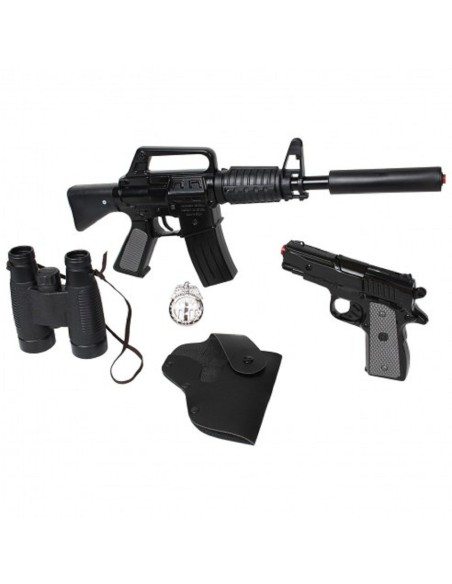 FUSIL Y PISTOLA 8 TIROS FUERZAS ESPECIALES FUSIL Y PISTOLA 8 TIROS FUERZAS ESPECIALES