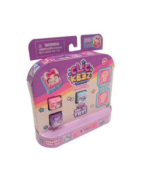 Clickeez Multi Pack – Pack con 5 teclas coleccionables, llavero y guía Bizak Clickeez Multi Pack – Pack con 5 teclas coleccionables, llavero y guía Bizak