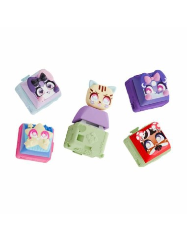 Clickeez Multi Pack – Pack con 5 teclas coleccionables, llavero y guía Bizak Clickeez Multi Pack – Pack con 5 teclas coleccionables, llavero y guía Bizak