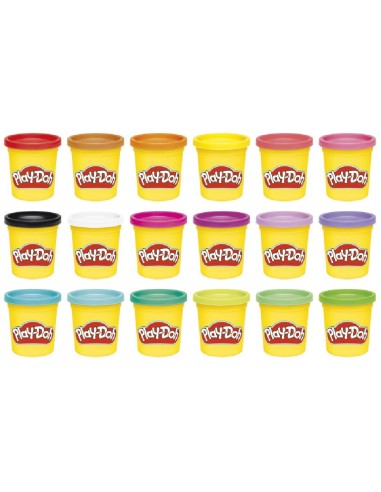 PLAY-DOH PACK DE 18 BOTES PLAY-DOH PACK DE 18 BOTES