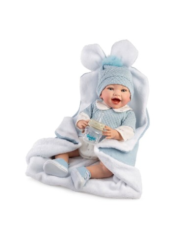 MUÑECO REBORN NOEL JERSEY AZUL
