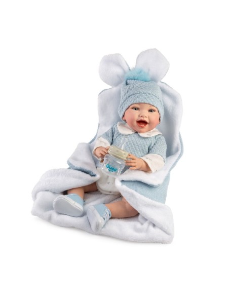 MUÑECO REBORN NOEL JERSEY AZUL