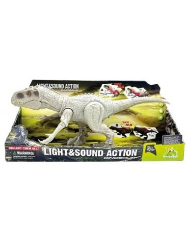 DINOSAURIO INDOMINOUS LUZ Y SONIDOS