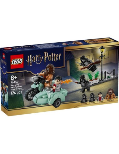 LEGO Harry Potter Hagrid y Harry: Huida de Privet Drive - 76459
