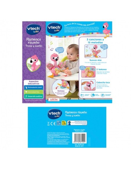 FLAMENCO RISUEÑO TRONA DE SUEÑO VTECH