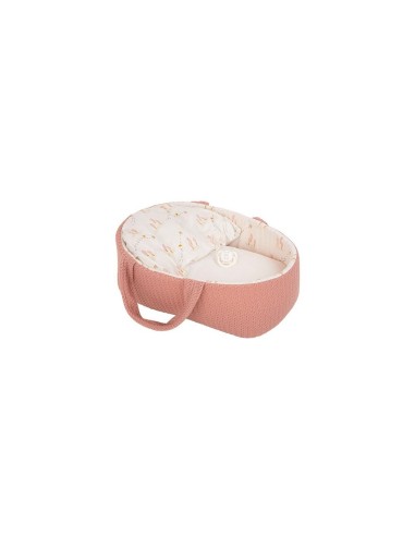 MUÑECA BABYTO ROSA C/CAPAZO 33-CMS.