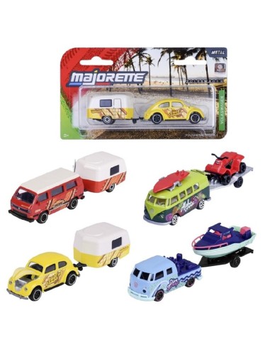 Majorette Volkswagen Trailer Surtido
