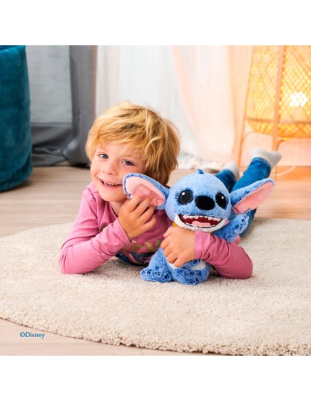 PELUCHE STICH CON LEI 25-CMS.