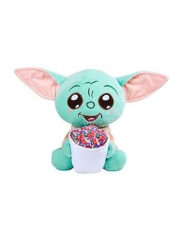 PELUCHE GROGU CON PALOMITAS 25-CMS.