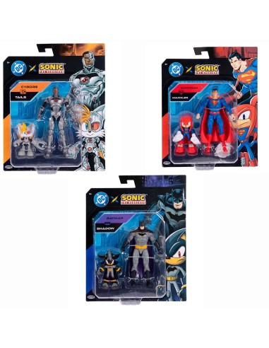 Sonic x DC Multipack Figuras Serie 1...