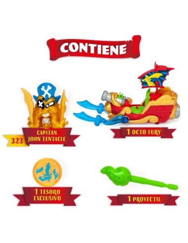 Piratix Adventure World Barco Pirata Octo Fury