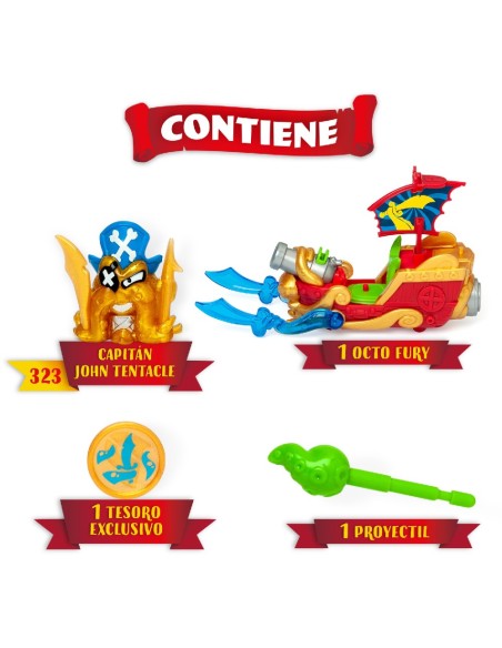 Piratix Adventure World Barco Pirata Octo Fury