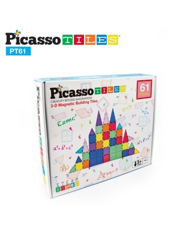 PICASSO BLOQUES MAGNETICOS 61 PIEZAS